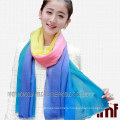 Spring Rainbow Cheap Wholesale Shawl Wool Shawl